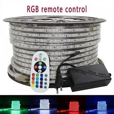 🌈 NAJSAVRŠENIJA LED RGB TRAKA 220V – 14.4W/m 100 METARA KOTUR – IP68 na lalafo.rs 🌈 NAJSAVRŠENIJA LED RGB TRAKA 220V – 14.4W/m 100 METARA KOTUR – IP68