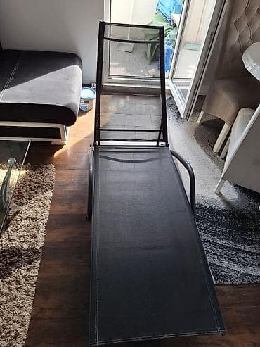 Ležaljka za dvorište/terasu - Materijal: čvrst metalni ram u sivoj na lalafo.rs — 3 Ležaljka za dvorište/terasu - Materijal: čvrst metalni ram u sivoj — 3