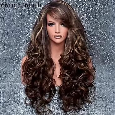 Duga talasasta perika sa šiškama – 66 cm (26 inča)
3600 din na lalafo.rs — 2 Duga talasasta perika sa šiškama – 66 cm (26 inča)
3600 din — 2