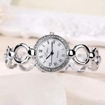 🔥Elegantni ženski ručni sat – srebrni, kvarcni mehanizam - Okruglo na lalafo.rs — 2 🔥Elegantni ženski ručni sat – srebrni, kvarcni mehanizam - Okruglo — 2