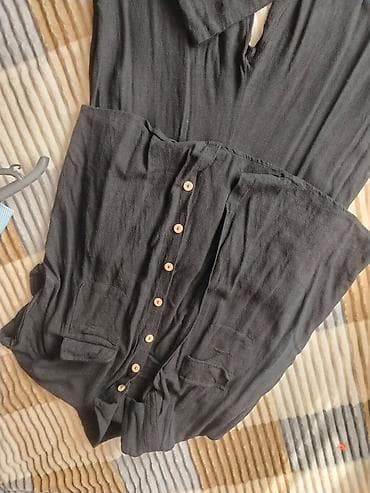 Crne ženske pantalone od laganog, mekog materijala (lični utisak na lalafo.rs — 3 Crne ženske pantalone od laganog, mekog materijala (lični utisak — 3