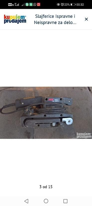 Slajferice Ispravne i Neispravne za delove 1. Black&Decker KA88 na lalafo.rs — 3 Slajferice Ispravne i Neispravne za delove 1. Black&Decker KA88 — 3