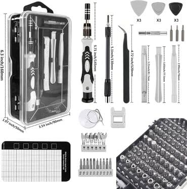Construction Staplers: NOVO Set šrafcigera AT-138 Opis: Komplet od 138 elemenata Materijal at lalafo.rs — 6 Construction Staplers: NOVO Set šrafcigera AT-138 Opis: Komplet od 138 elemenata Materijal — 6