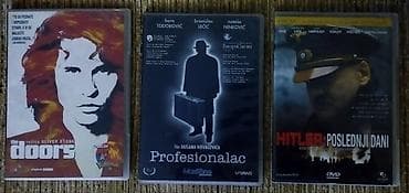 za svaki dan: DVD lot 3 filma The Doors + Profesionalac + Hitler Poslednji dani - at lalafo.rs — 1 za svaki dan: DVD lot 3 filma The Doors + Profesionalac + Hitler Poslednji dani - — 1