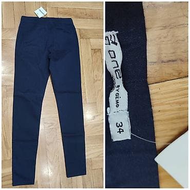 BYGEMO helanke–farmerke, veličina 34. - Tamnoplave, uske nogavice na lalafo.rs — 1 BYGEMO helanke–farmerke, veličina 34. - Tamnoplave, uske nogavice — 1