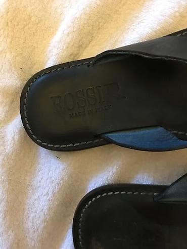 Original ROSSI kozne papuce 41 100% koza Made in Italy Tamnozelena na lalafo.rs — 2 Original ROSSI kozne papuce 41 100% koza Made in Italy Tamnozelena — 2