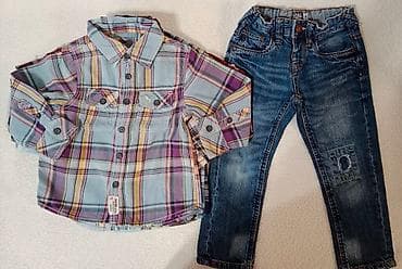 Paket 3 košulje 1 farmerke za male šmekere 💙 zara boys carters na lalafo.rs — 7 Paket 3 košulje 1 farmerke za male šmekere 💙 zara boys carters — 7