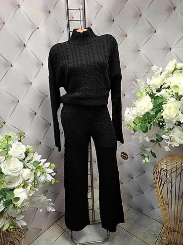 pantalone gina benotti: Ženski pleteni komplet 3 u 1 – džemper, pantalone i dugačak šal. - na lalafo.rs — 6 pantalone gina benotti: Ženski pleteni komplet 3 u 1 – džemper, pantalone i dugačak šal. - — 6