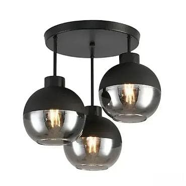 Stilski lusteri: Moderna viseća rasveta – MIKA serija sa E27 grlom, crna boja Unesite na lalafo.rs — 1 Stilski lusteri: Moderna viseća rasveta – MIKA serija sa E27 grlom, crna boja Unesite — 1