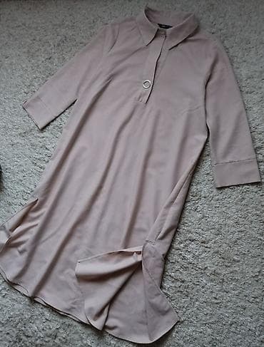 Zara haljina kosulja maksi u velicini M. Boja pastelno roze na lalafo.rs — 3 Zara haljina kosulja maksi u velicini M. Boja pastelno roze — 3