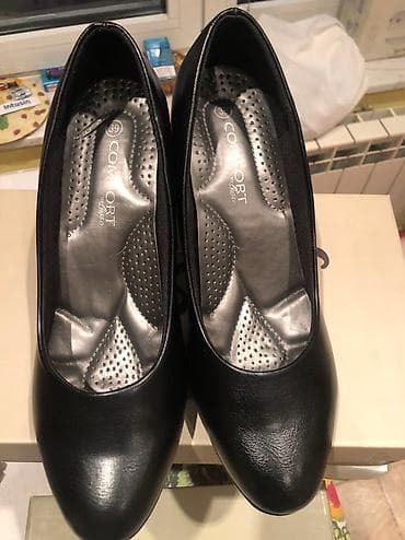 Nove crne salonke br.39, visina štikle 8,5cm, sa mekanim jastučićima na lalafo.rs — 7 Nove crne salonke br.39, visina štikle 8,5cm, sa mekanim jastučićima — 7