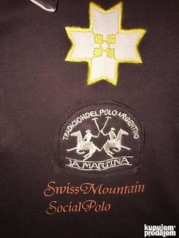 Original La Martina majica M 100% cotton Ramena 45cm duzina 75cm na lalafo.rs — 3 Original La Martina majica M 100% cotton Ramena 45cm duzina 75cm — 3