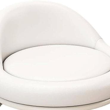 Niska lounge stolica – okrugli, tapacirani jastuk sa naslonom - na lalafo.rs — 7 Niska lounge stolica – okrugli, tapacirani jastuk sa naslonom - — 7