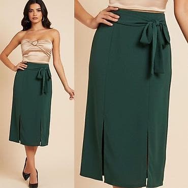 ✨Elegantna midi suknja sa kaišem i dekorativnom mašnom✨
2200 din na lalafo.rs — 2 ✨Elegantna midi suknja sa kaišem i dekorativnom mašnom✨
2200 din — 2