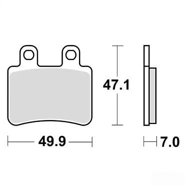 Transport: Sinterovane kočione pločice za motocikl – dimenzije 49.9 x 47.1 x 7.0 at lalafo.rs — 4 Transport: Sinterovane kočione pločice za motocikl – dimenzije 49.9 x 47.1 x 7.0 — 4