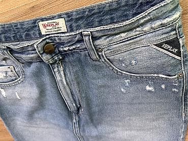 Replay teksas suknja - Model: Replay Blue Jeans, klasičan five-pocket na lalafo.rs — 4 Replay teksas suknja - Model: Replay Blue Jeans, klasičan five-pocket — 4