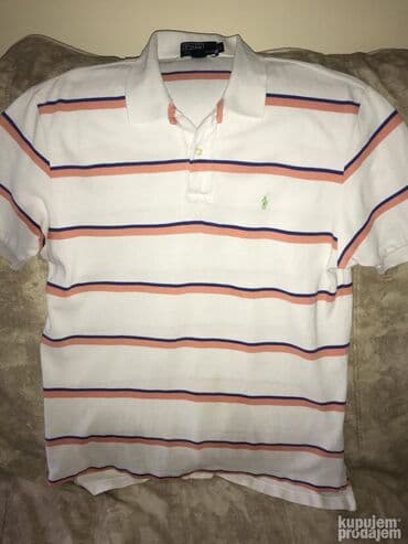 Original Ralph Lauren majica L 100% cotton Ramena 49cm, duzina 75cm na lalafo.rs Original Ralph Lauren majica L 100% cotton Ramena 49cm, duzina 75cm