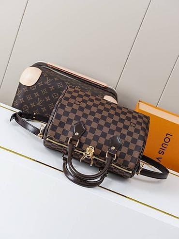 Torba – klasičan “Speedy/Keepall” stil u braon kariranom dezenu na lalafo.rs — 5 Torba – klasičan “Speedy/Keepall” stil u braon kariranom dezenu — 5