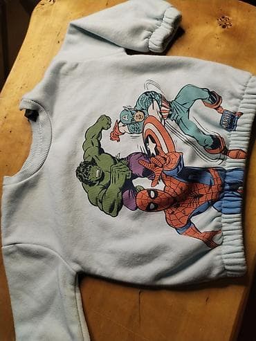 Sweatshirts: Marvel duks za bebe dečake, veličina 74 cm (6–9 meseci) - Originalni at lalafo.rs — 2 Sweatshirts: Marvel duks za bebe dečake, veličina 74 cm (6–9 meseci) - Originalni — 2