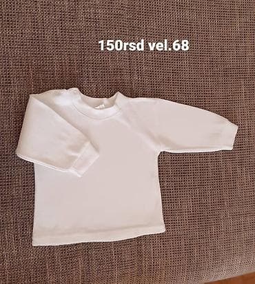 Bebi duksić sa dugim rukavima – belo - Brend: se-fa (etiketa sa na lalafo.rs — 1 Bebi duksić sa dugim rukavima – belo - Brend: se-fa (etiketa sa — 1