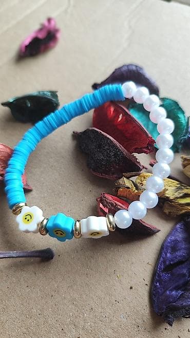 Letnji set narukvica sa motivima mora - Rukotvorine od heishi perlica na lalafo.rs — 10 Letnji set narukvica sa motivima mora - Rukotvorine od heishi perlica — 10