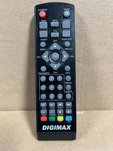 Daljinski upravljač DIGIMAX za TV/DVB-T prijemnike - Potpuni raspored na lalafo.rs Daljinski upravljač DIGIMAX za TV/DVB-T prijemnike - Potpuni raspored