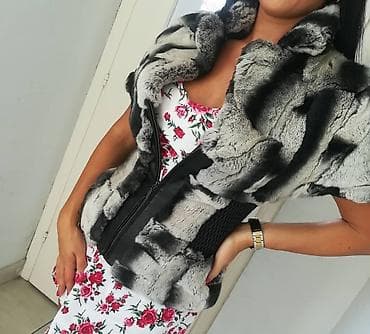 Ženska krznena prsluk-jaknica bez rukava. - Dizajn: kratke rukave na lalafo.rs — 3 Ženska krznena prsluk-jaknica bez rukava. - Dizajn: kratke rukave — 3