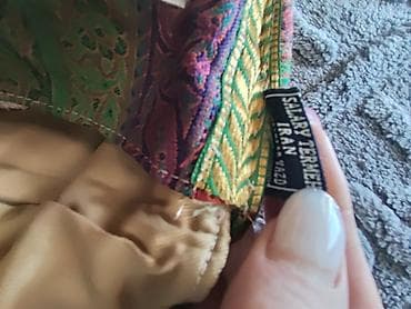 Torba preko ramena sa etno/boho dezenom - Materijal: čvrsto tkana na lalafo.rs — 6 Torba preko ramena sa etno/boho dezenom - Materijal: čvrsto tkana — 6