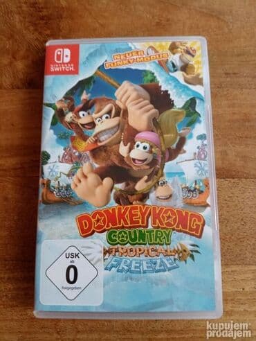 Donkey Kong Country Tropical Freeze - za Nintendo Switch konzolu - na lalafo.rs Donkey Kong Country Tropical Freeze - za Nintendo Switch konzolu -