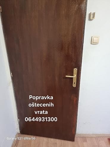 Usluga: Profesionalna popravka oštećenih sobnih vrata, posebno štete na lalafo.rs — 3 Usluga: Profesionalna popravka oštećenih sobnih vrata, posebno štete — 3