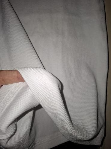 zenske broj: Bela ženska majca bez rukava (riblja kost), brenda Arslan, veličina S at lalafo.rs — 5 zenske broj: Bela ženska majca bez rukava (riblja kost), brenda Arslan, veličina S — 5