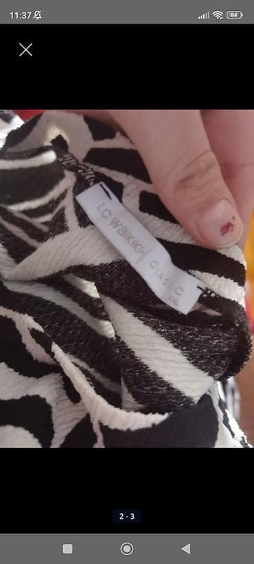 kargo pantalone h: LC Waikiki Classic tunika, veličina XXL - Crno-bela tunika sa at lalafo.rs — 4 kargo pantalone h: LC Waikiki Classic tunika, veličina XXL - Crno-bela tunika sa — 4