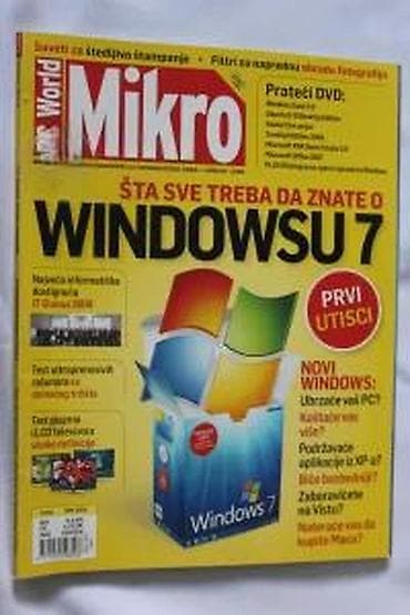 PC WORLD MIKRO JANUAR 2009. | PC World Mikro Januar 2009. Časopis at lalafo.rs — 3 PC WORLD MIKRO JANUAR 2009. | PC World Mikro Januar 2009. Časopis — 3