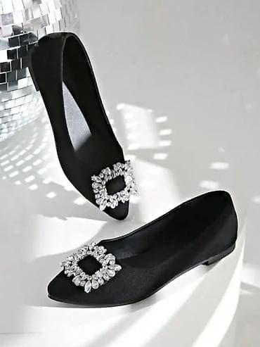 zenske broj: Elegantne baletanke sa ukrasnom kopčom - Model: ženske ravne cipele – at lalafo.rs — 1 zenske broj: Elegantne baletanke sa ukrasnom kopčom - Model: ženske ravne cipele – — 1