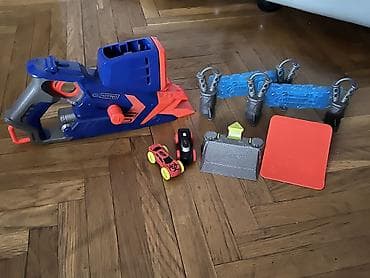 NERF NITRO ispaljivač autića sa 2 prepreke i 2 rampe i 2 autića na lalafo.rs — 2 NERF NITRO ispaljivač autića sa 2 prepreke i 2 rampe i 2 autića — 2
