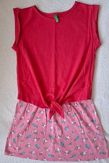 Children's Items: Haljina Benetton original Veličina 8-9 god 140 cm Benetton L pamucna at lalafo.rs — 2 Children's Items: Haljina Benetton original Veličina 8-9 god 140 cm Benetton L pamucna — 2