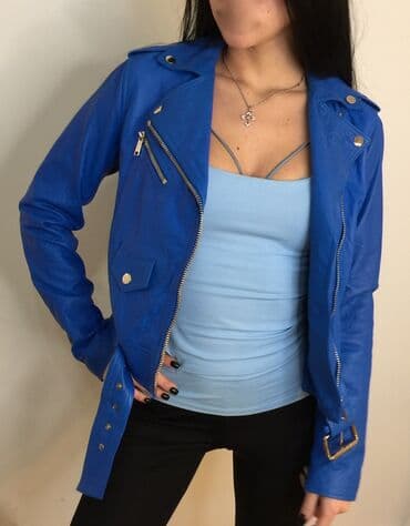 Michael Kors orig. kožna moto jakna iz USA S veličine. Jakna je od na lalafo.rs — 2 Michael Kors orig. kožna moto jakna iz USA S veličine. Jakna je od — 2