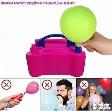 Električna Pumpa za Balone - Kompresor Dobrodošli u Davidov shop na lalafo.rs — 3 Električna Pumpa za Balone - Kompresor Dobrodošli u Davidov shop — 3