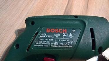 Bosch Vibraciona bušilica PSB 500 RE ID Oglasa: #123271413 Prijavi na lalafo.rs — 3 Bosch Vibraciona bušilica PSB 500 RE ID Oglasa: #123271413 Prijavi — 3
