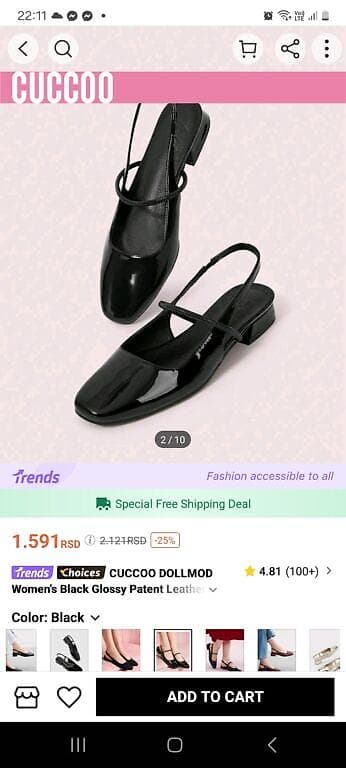 Lakovane cipele sandale velicine 41
nove u kutiji na lalafo.rs — 1 Lakovane cipele sandale velicine 41
nove u kutiji — 1