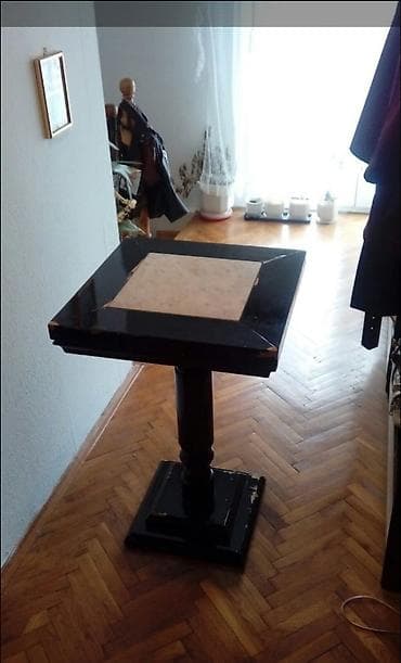 Stocic. Puno drvo u kombinaciji sa mermerom. Dimenzije 50x50. Visina na lalafo.rs — 1 Stocic. Puno drvo u kombinaciji sa mermerom. Dimenzije 50x50. Visina — 1