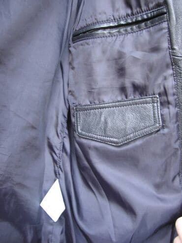 Homesuits: Muska kozna Henry Money jakna crne boje velicina 48 (pazuh 55cm at lalafo.rs — 4 Homesuits: Muska kozna Henry Money jakna crne boje velicina 48 (pazuh 55cm — 4