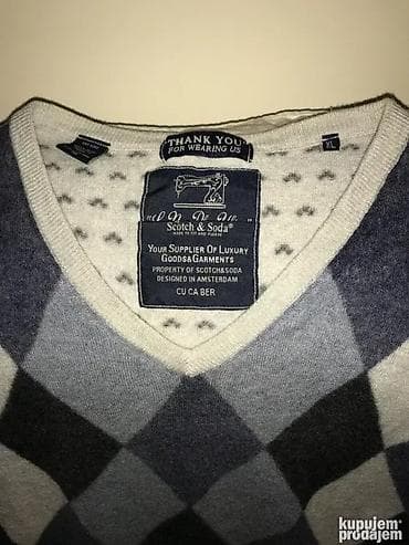 Original Skotch &Soda dzemper L 100% wolle Ramena 50cm, duzina na lalafo.rs — 2 Original Skotch &Soda dzemper L 100% wolle Ramena 50cm, duzina — 2