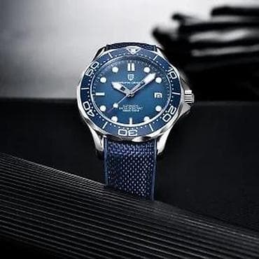 PAGANI DESIGN PD-1667 - 42mm - Plava - Omega Homage Potpuno NOV sat na lalafo.rs — 7 PAGANI DESIGN PD-1667 - 42mm - Plava - Omega Homage Potpuno NOV sat — 7