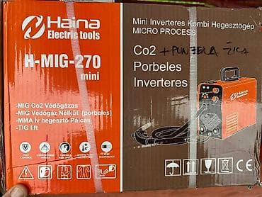 H-MIG270-CO2 CO2 Haina 270 A MMA/MIG/MAG/TIG Lift Tehnički podaci na lalafo.rs H-MIG270-CO2 CO2 Haina 270 A MMA/MIG/MAG/TIG Lift Tehnički podaci