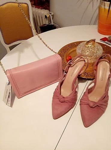 Bebi roze kompletic, torbica + sandale, BROJ 38, gaziste 24,5. Jareca na lalafo.rs — 4 Bebi roze kompletic, torbica + sandale, BROJ 38, gaziste 24,5. Jareca — 4