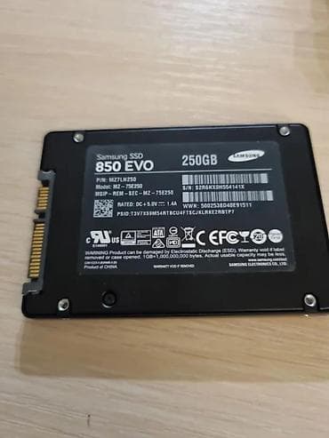 SSD Disk Samsung 850 EVO 250GB SATA III. Ispravan, zdrav 100% na lalafo.rs SSD Disk Samsung 850 EVO 250GB SATA III. Ispravan, zdrav 100%