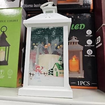 Dekorativne LED fenjer-lampe – više modela - Materijal: čvrsta na lalafo.rs — 3 Dekorativne LED fenjer-lampe – više modela - Materijal: čvrsta — 3