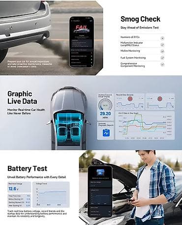 Transport: NOVO - TOPDON Carpal Bluetooth OBD2 Auto Dijagnostika Ažuriranja at lalafo.rs — 7 Transport: NOVO - TOPDON Carpal Bluetooth OBD2 Auto Dijagnostika Ažuriranja — 7