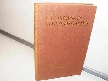 Filosofska istraživanja ludvig vitgenštajn1969 nolittvrd povez 22,7 na lalafo.rs Filosofska istraživanja ludvig vitgenštajn1969 nolittvrd povez 22,7